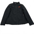 Port Authority Women's L Black Softshell Fleece Jacket  ACME Zip Up Outerwear