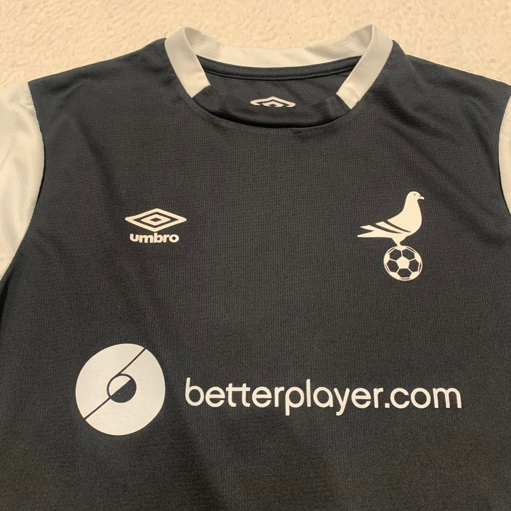 Umbro Unisex Youth Size Small Black NYC Footy Soccer Jersey