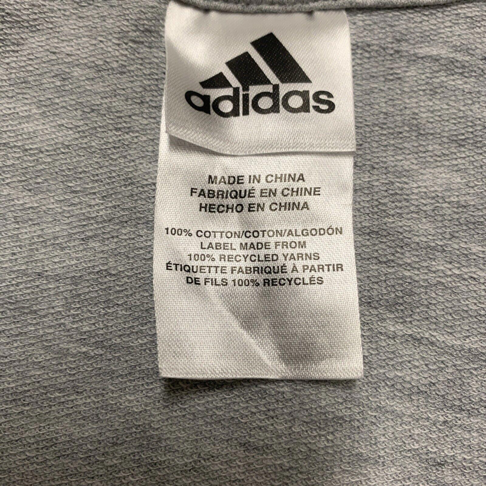 Adidas Infant Baby Size Size 3 Months Heather Gray Hoodie Sweater Full Zip