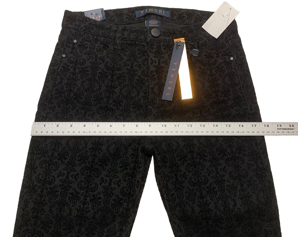 Lord & Taylor Tinsel Women's Size 29 Black Skinny Couture Soft Denim Pants