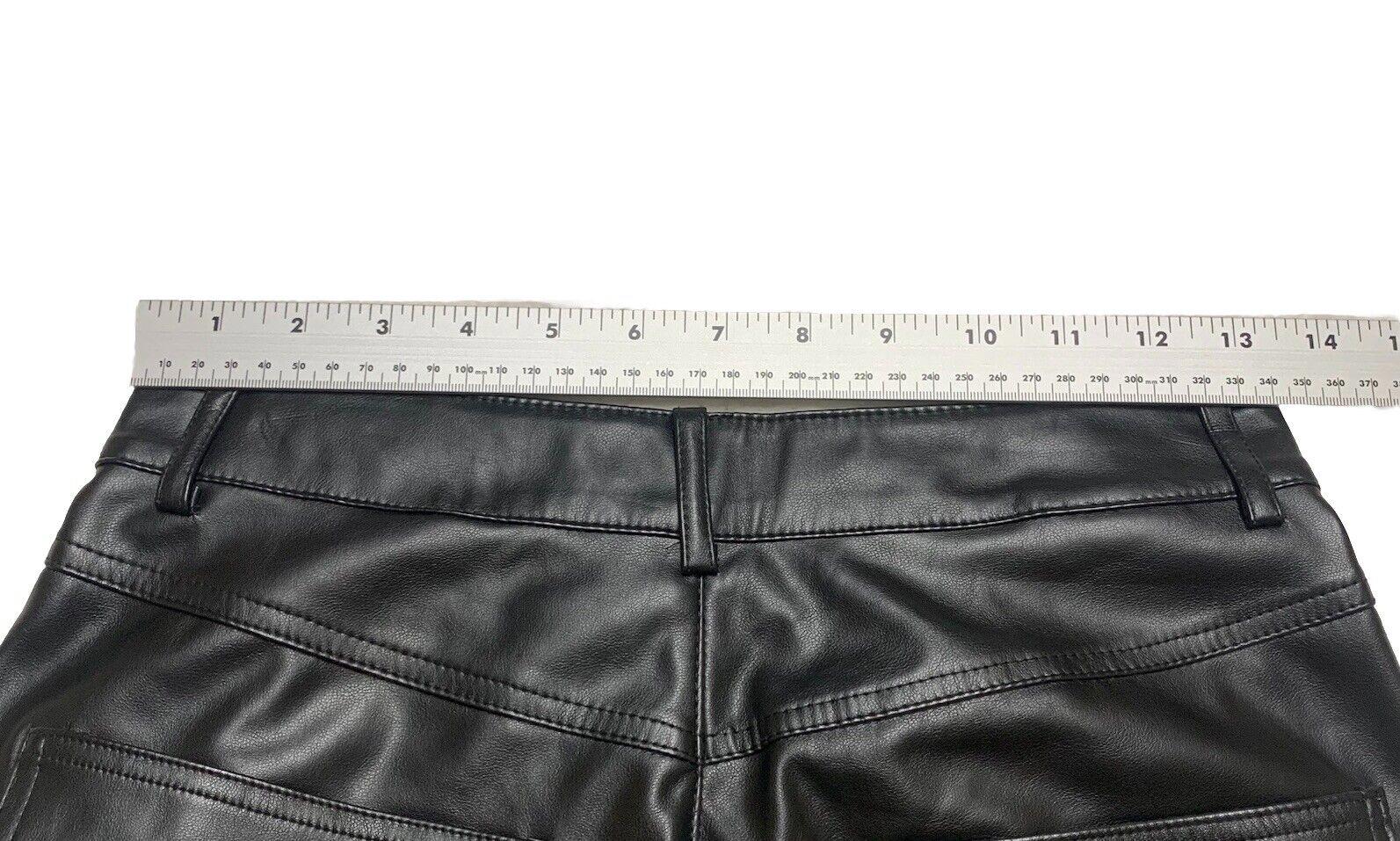 BCB Generation Women's Sz X-Small  Black Faux Leather Pant