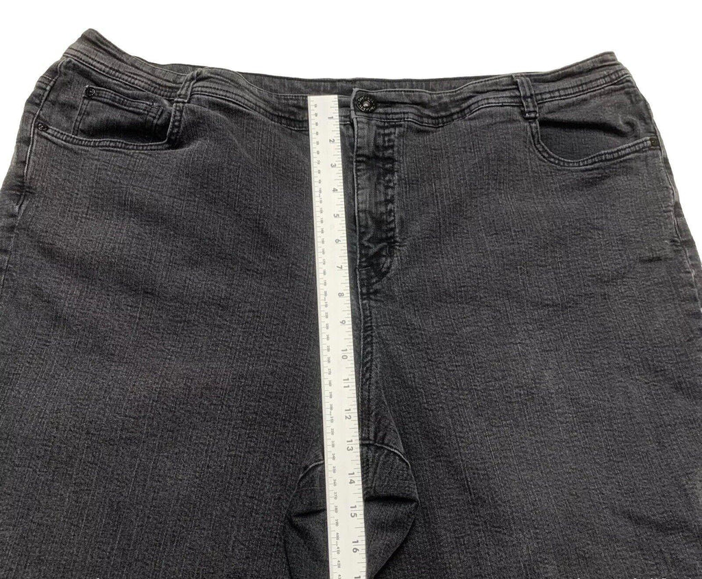 Style & Co Women’s Size 24W Gray Slim Leg High Rise Tummy Control Jeans