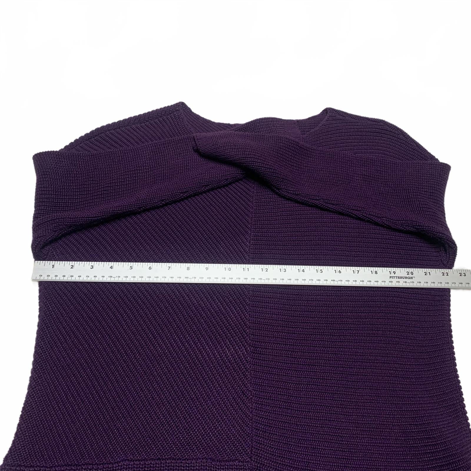 Ralph Lauren Women's Size 1X Purple Knit Sweater
