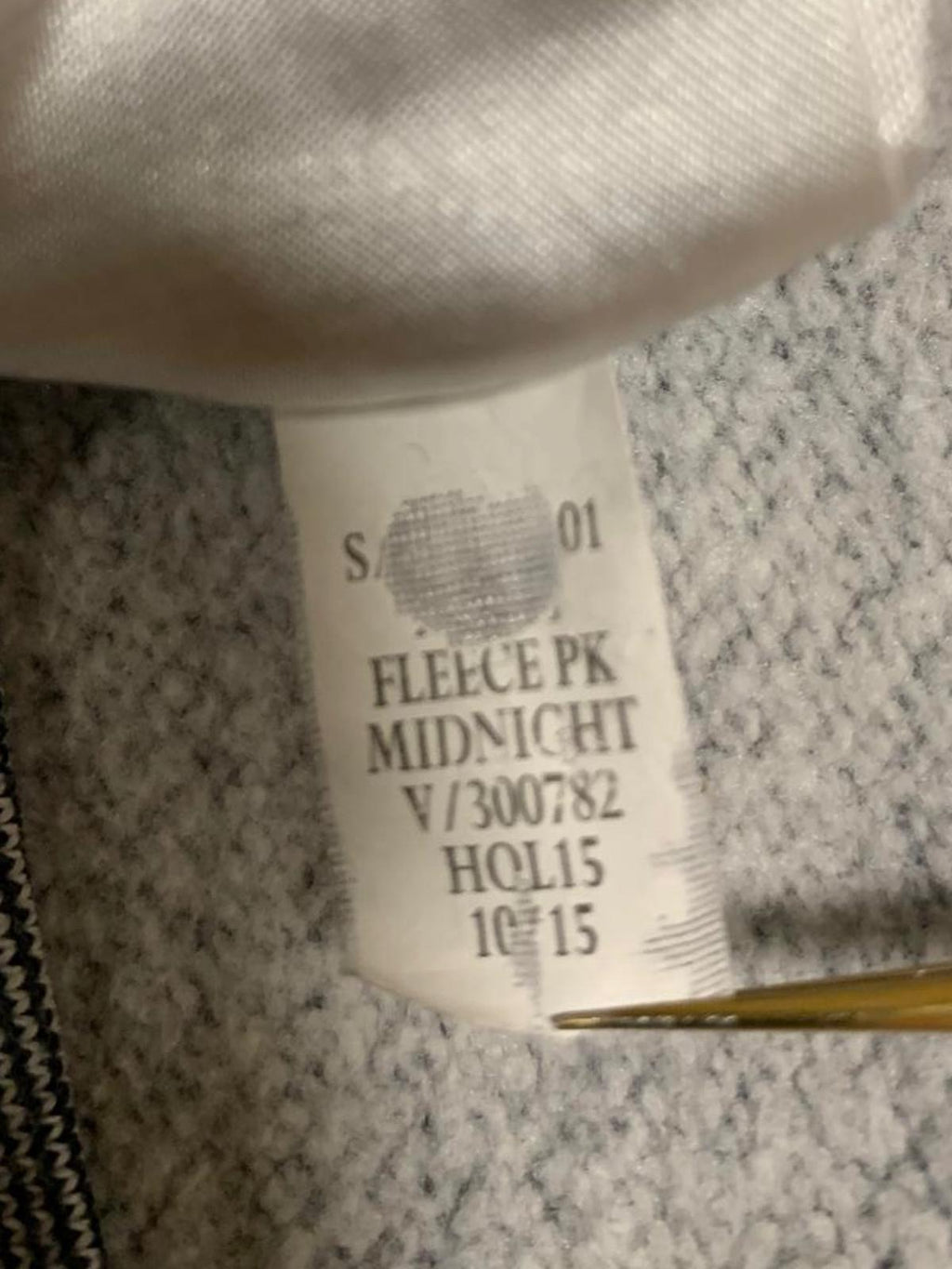 GAP Men's Size Large Dark & Light Gray Crew Neck Sweatshirt