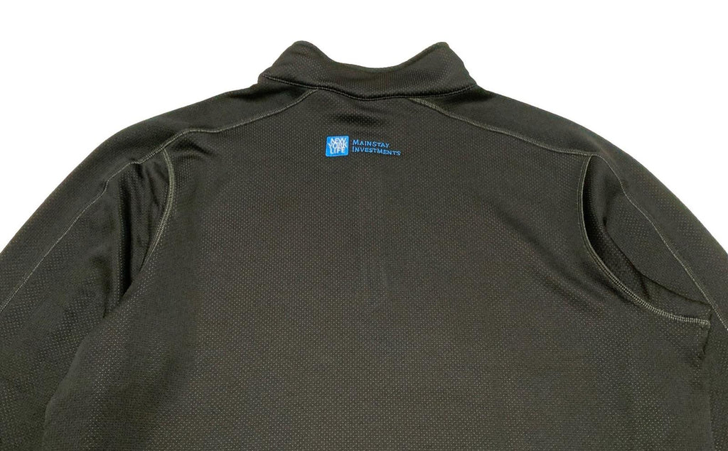 Nike Golf Therma Fit Men's Pullover Size L Heather  1/4 Zip NY Life