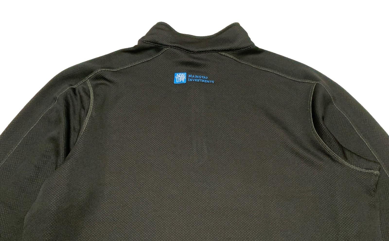 Nike Golf Therma Fit Men's Pullover Size L Heather  1/4 Zip NY Life