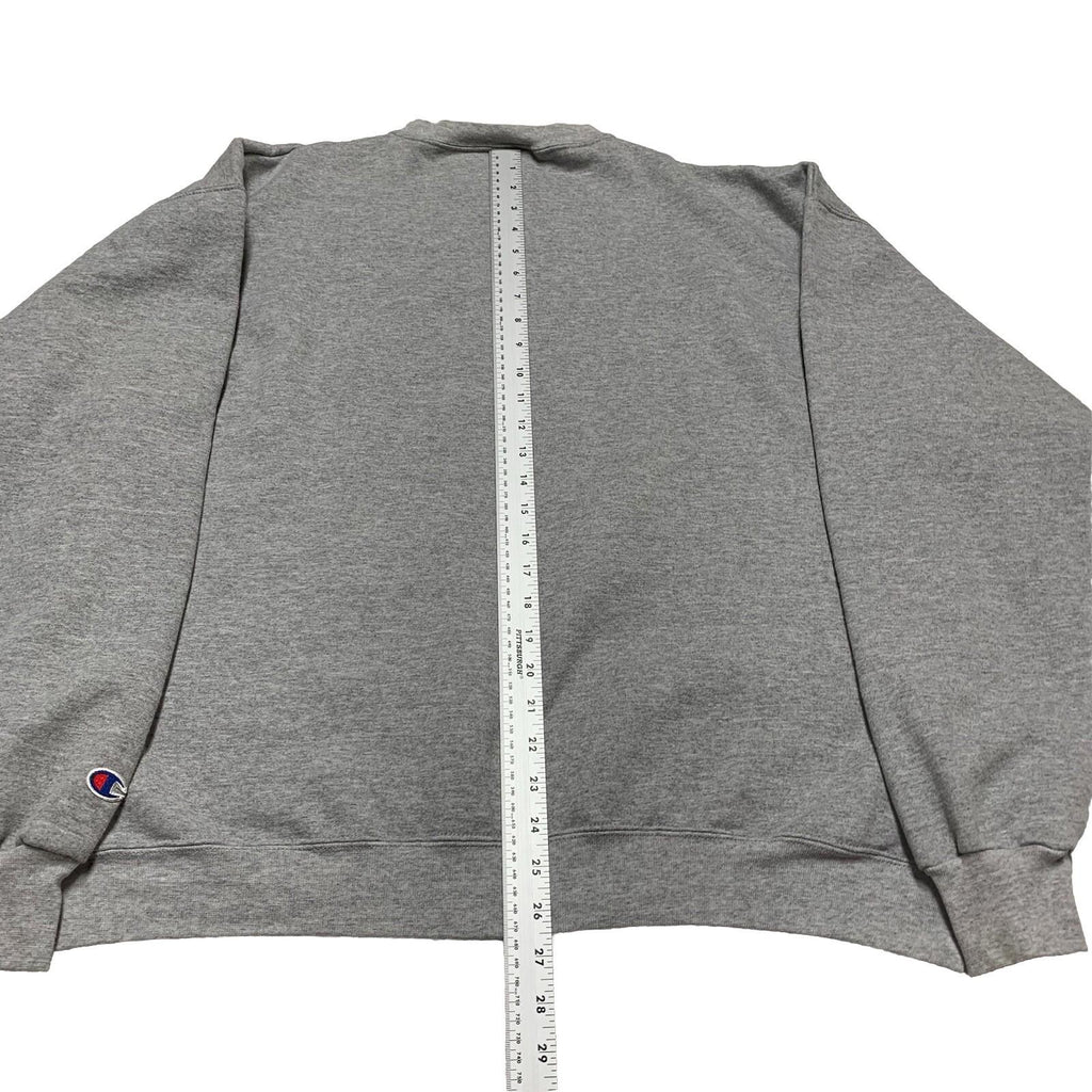 Champion Authentic Unisex Sweatshirt XL Gray Seton Hall University Crewneck