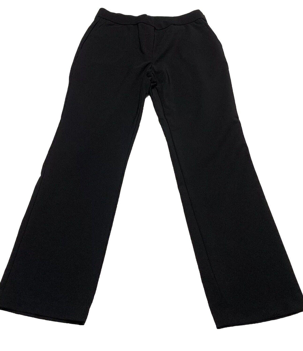 Jules & Leopold Women’s Size Medium Black Pull On Pants Straight Leg Slacks