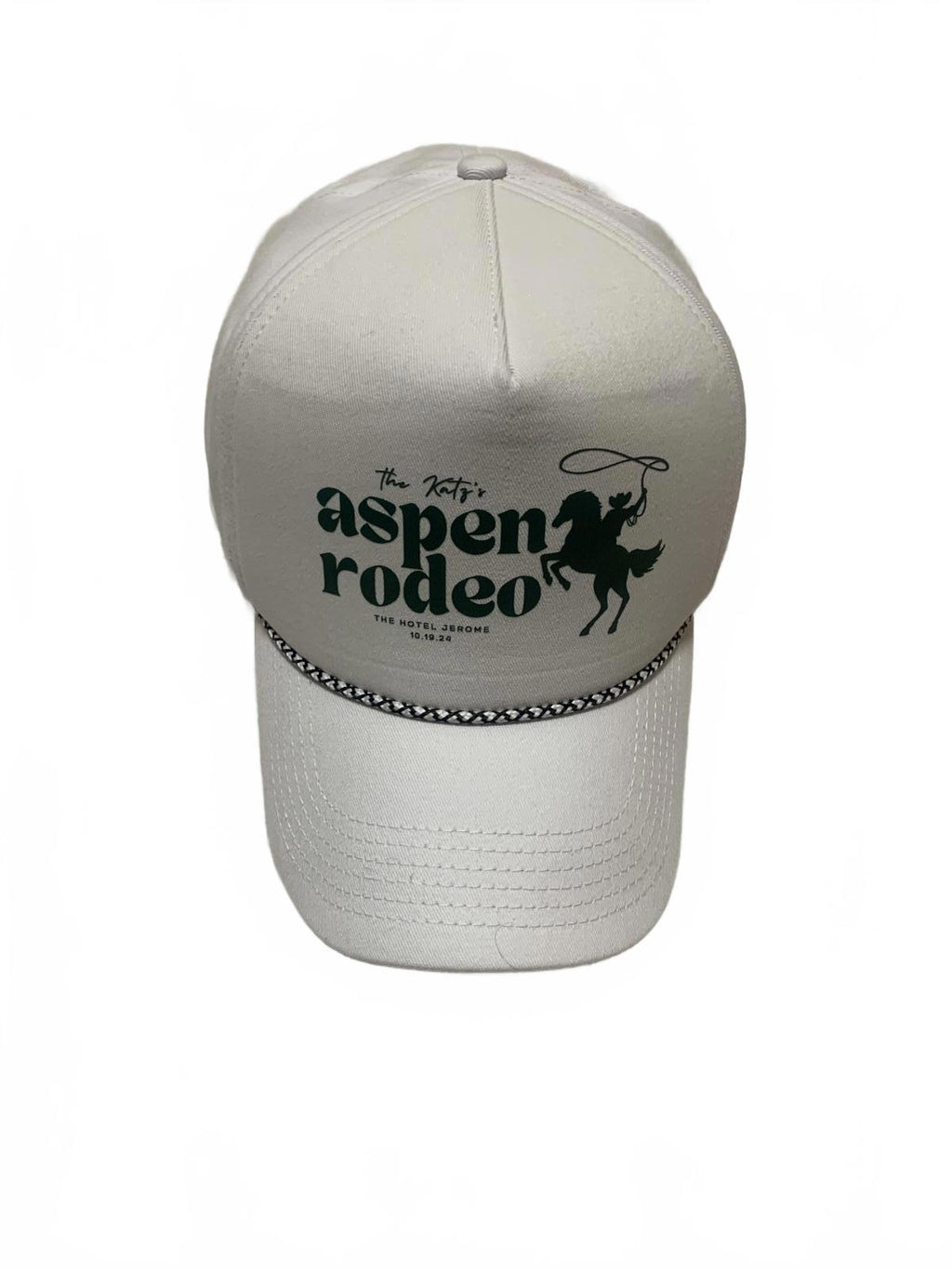 Sportsman White The Katz's Aspen Rodeo The Hotel Jerome Trucker Hat