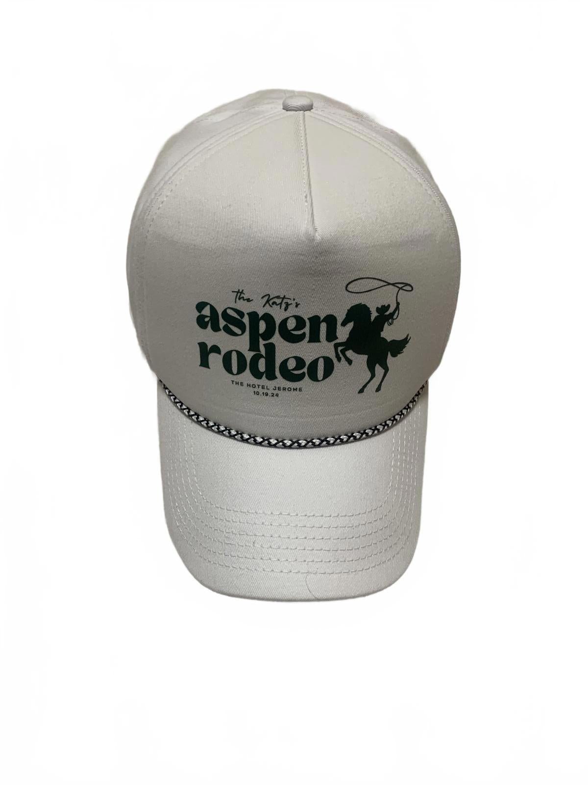 Sportsman White The Katz's Aspen Rodeo The Hotel Jerome Trucker Hat
