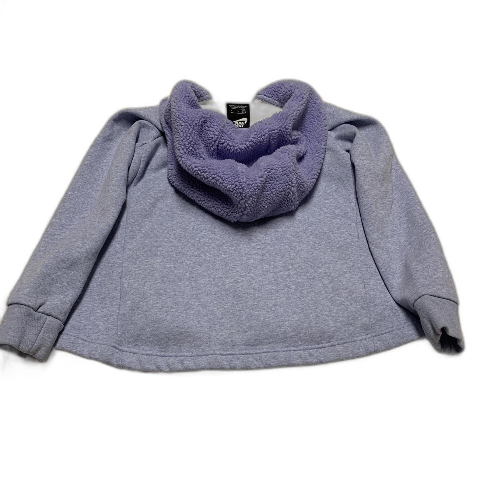 Nike Girl's Size Large Lavender Zip-Up Hoodie