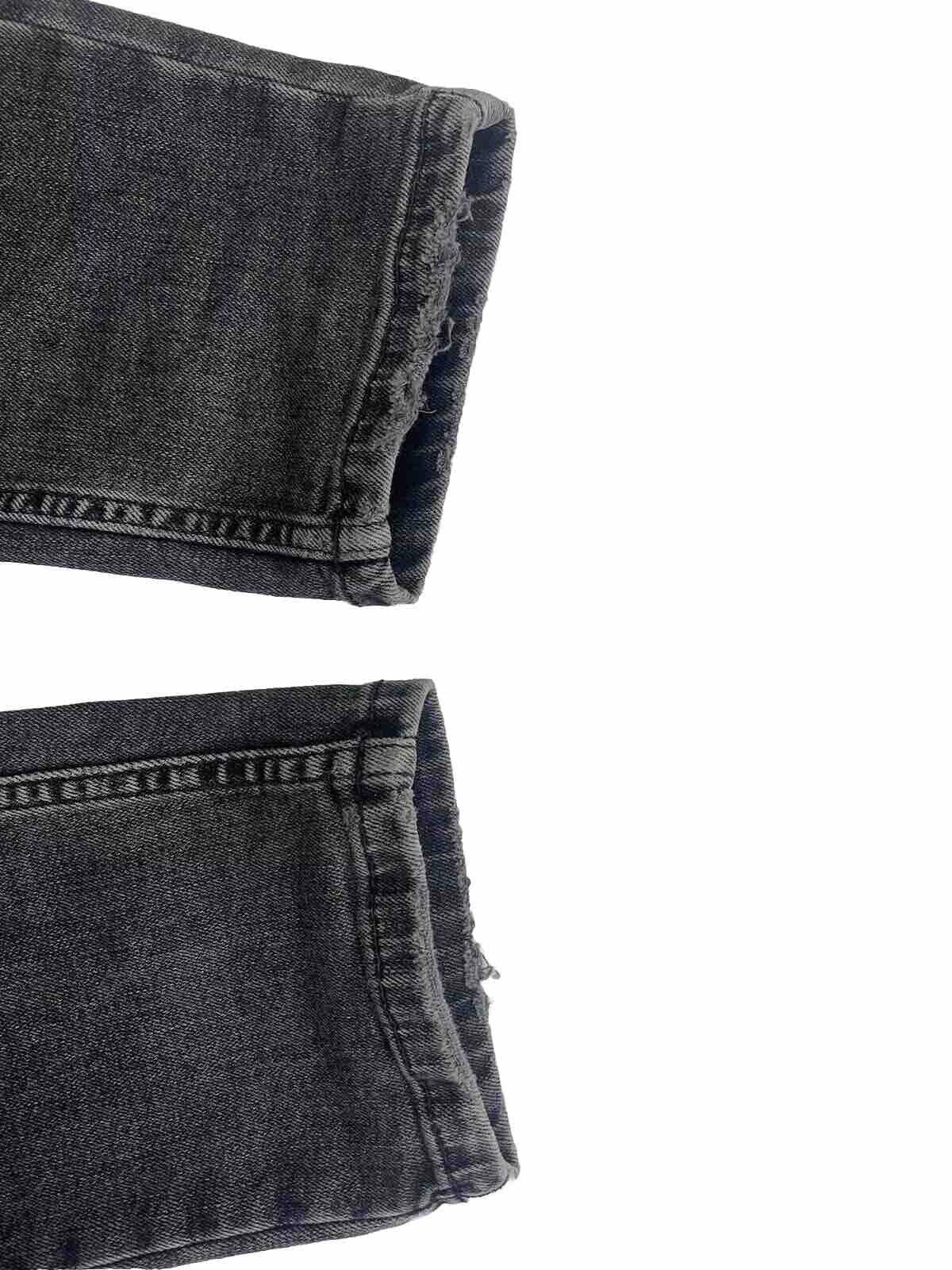 Zara Jeans Men 32 Black Denim  Medium Wash Pants