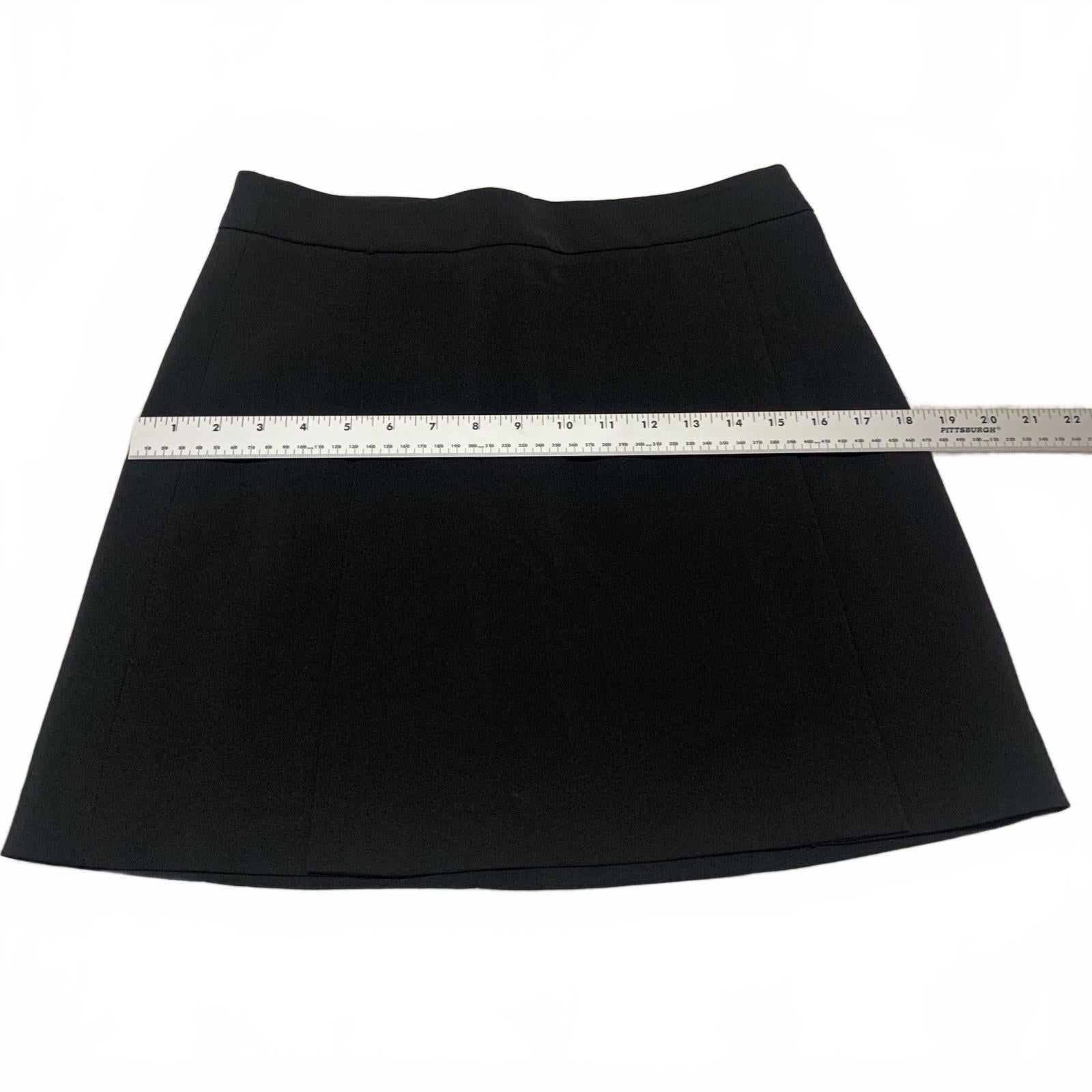 On & On Womens Size 2 Black A-Line Mini Skirt
