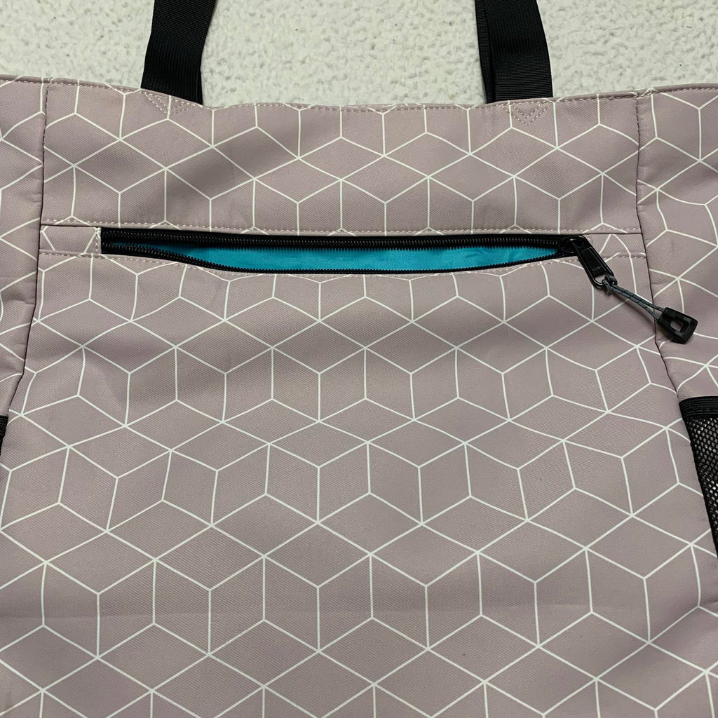 Esván Women's Utility Tote Shoulder Bag Floral Lilac