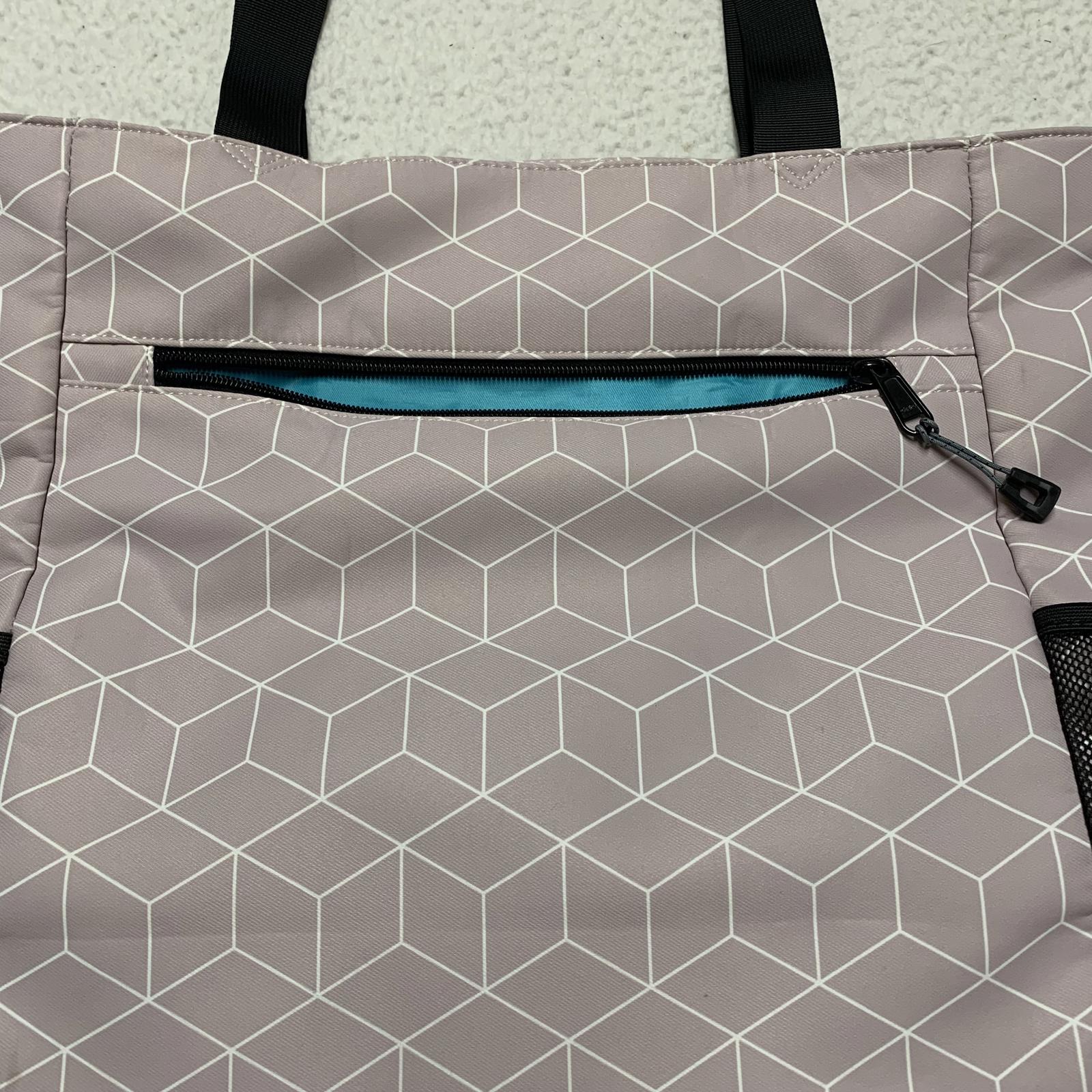 Esván Women's Utility Tote Shoulder Bag Floral Lilac