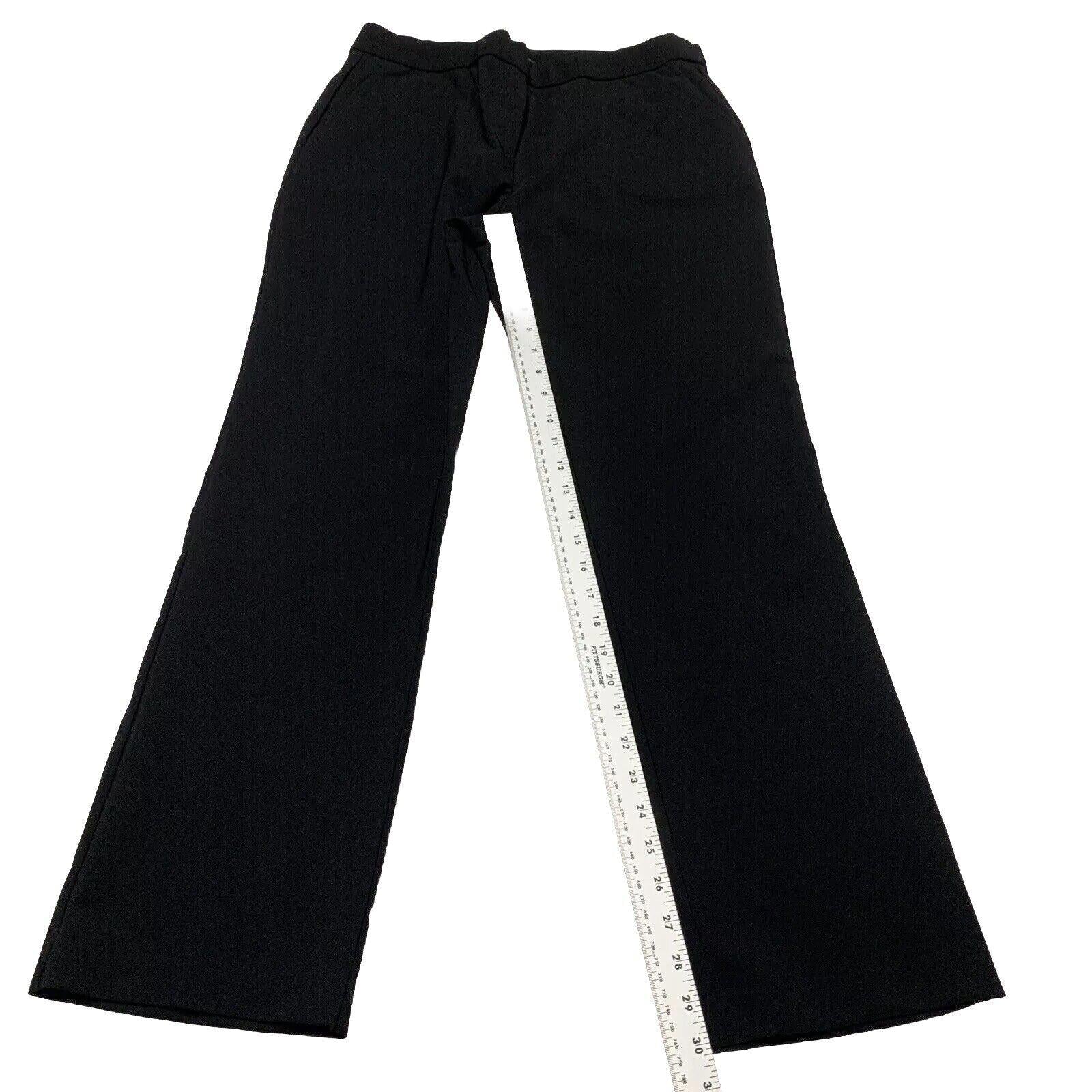 Jules & Leopold Women’s Size Medium Black Pull On Pants Straight Leg Slacks