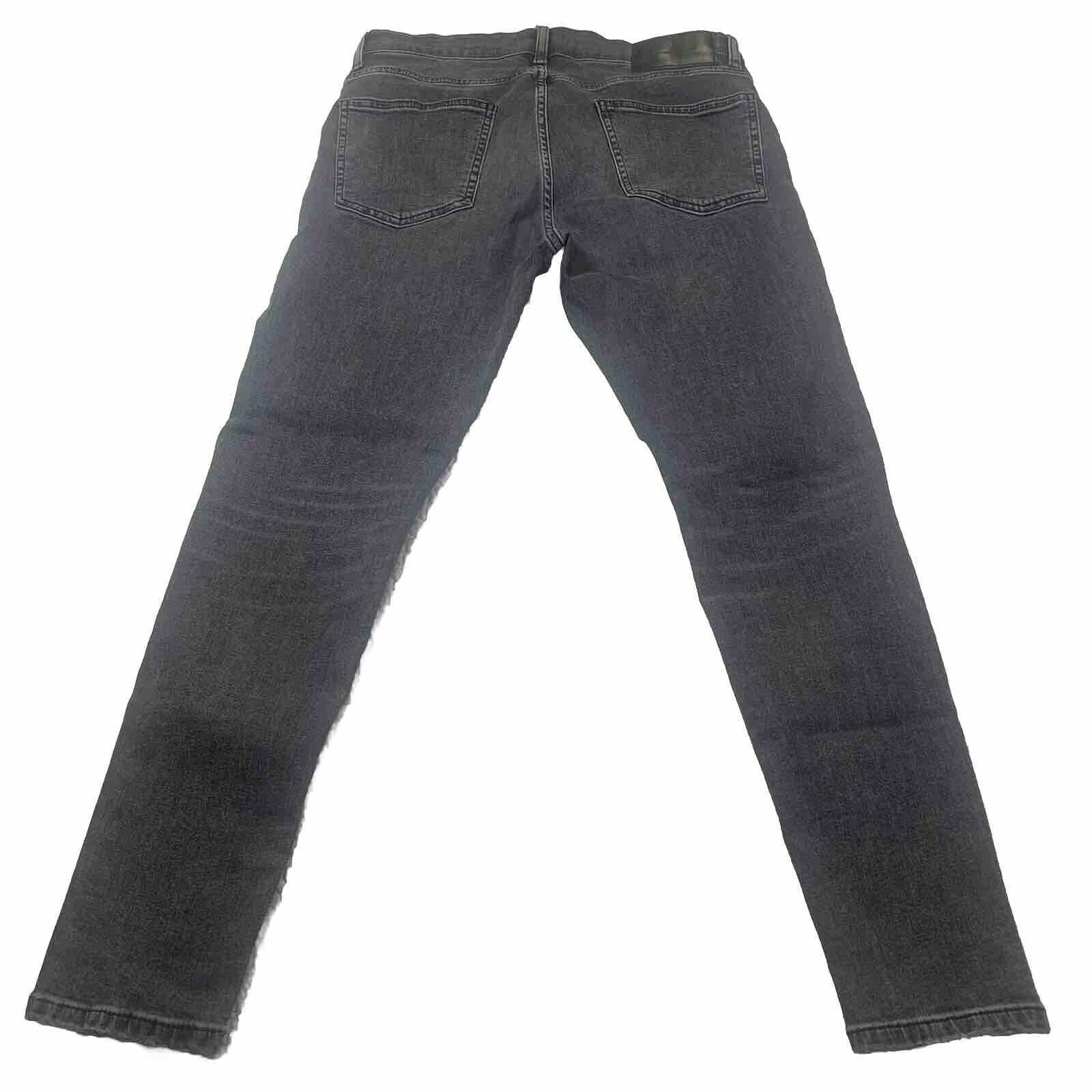 Zara Jeans Men 32 Black Denim  Medium Wash Pants