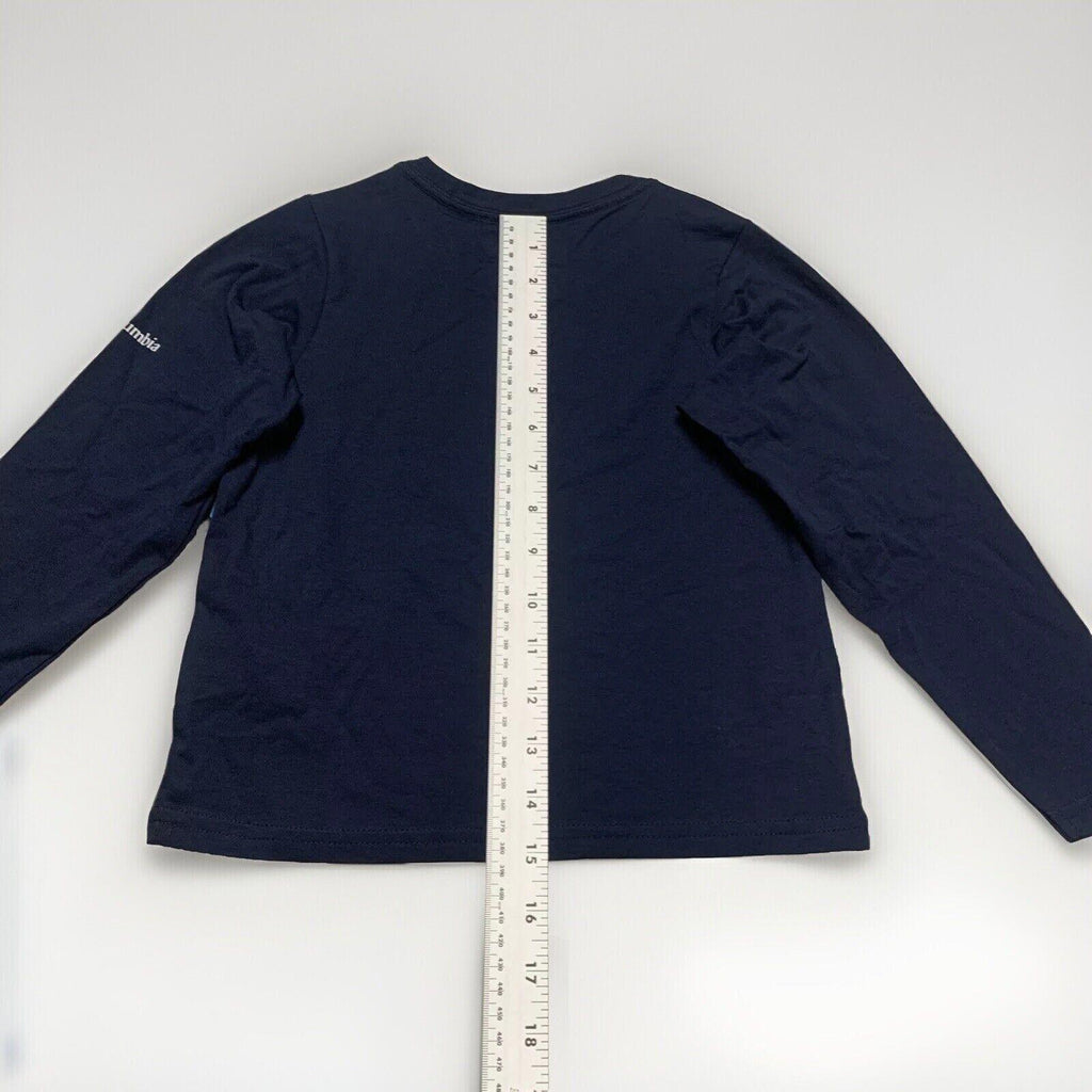 Columbia Kids Youth XXS Navy Blue Dobson Pass Graphic