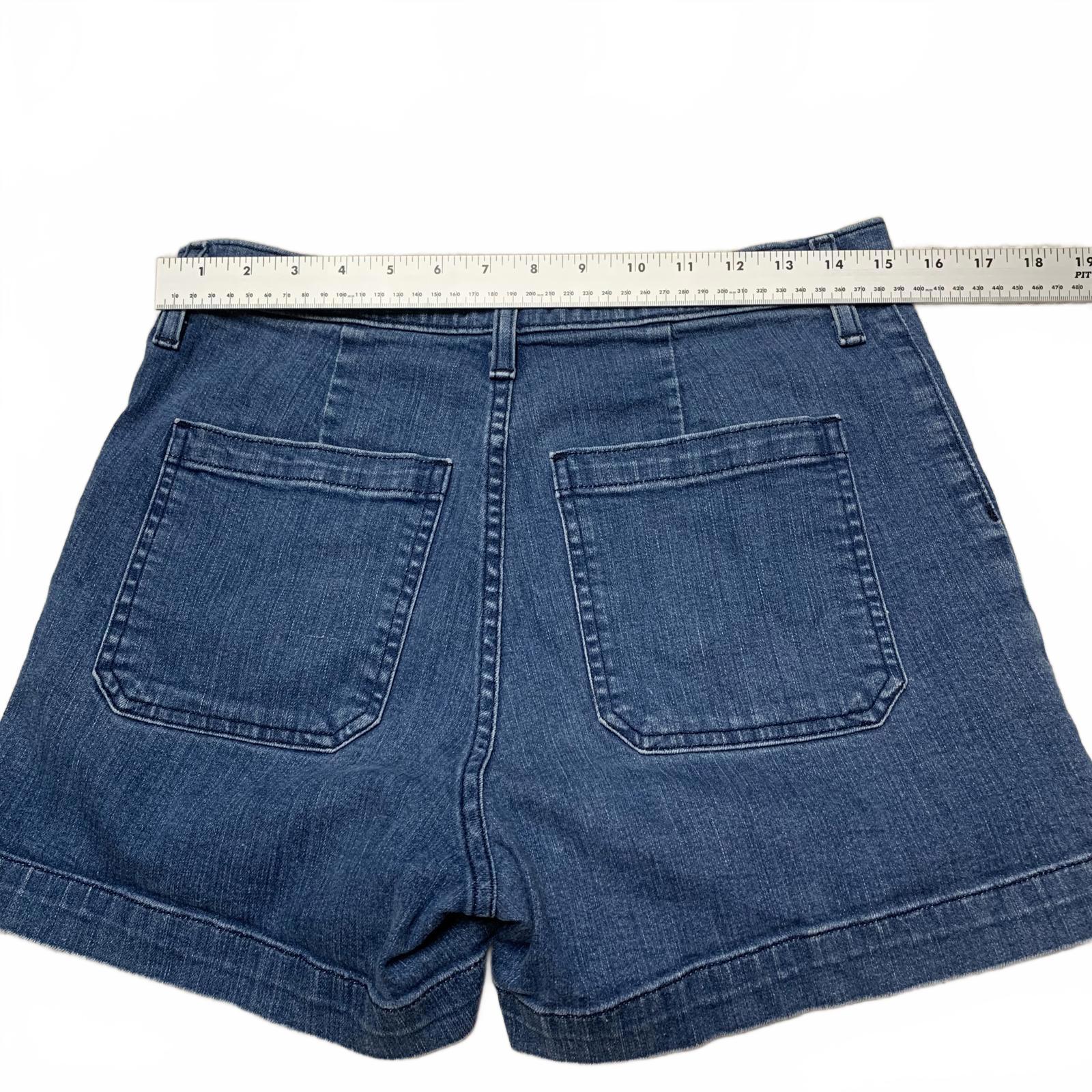 J. Crew Womens Size 29 High-Waisted Denim Shorts Button Fly
