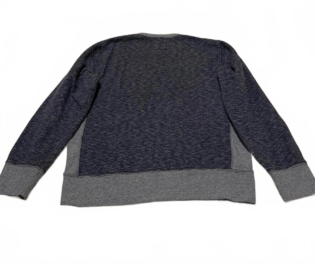 GAP Men's Size Large Dark & Light Gray Crew Neck Sweatshirt