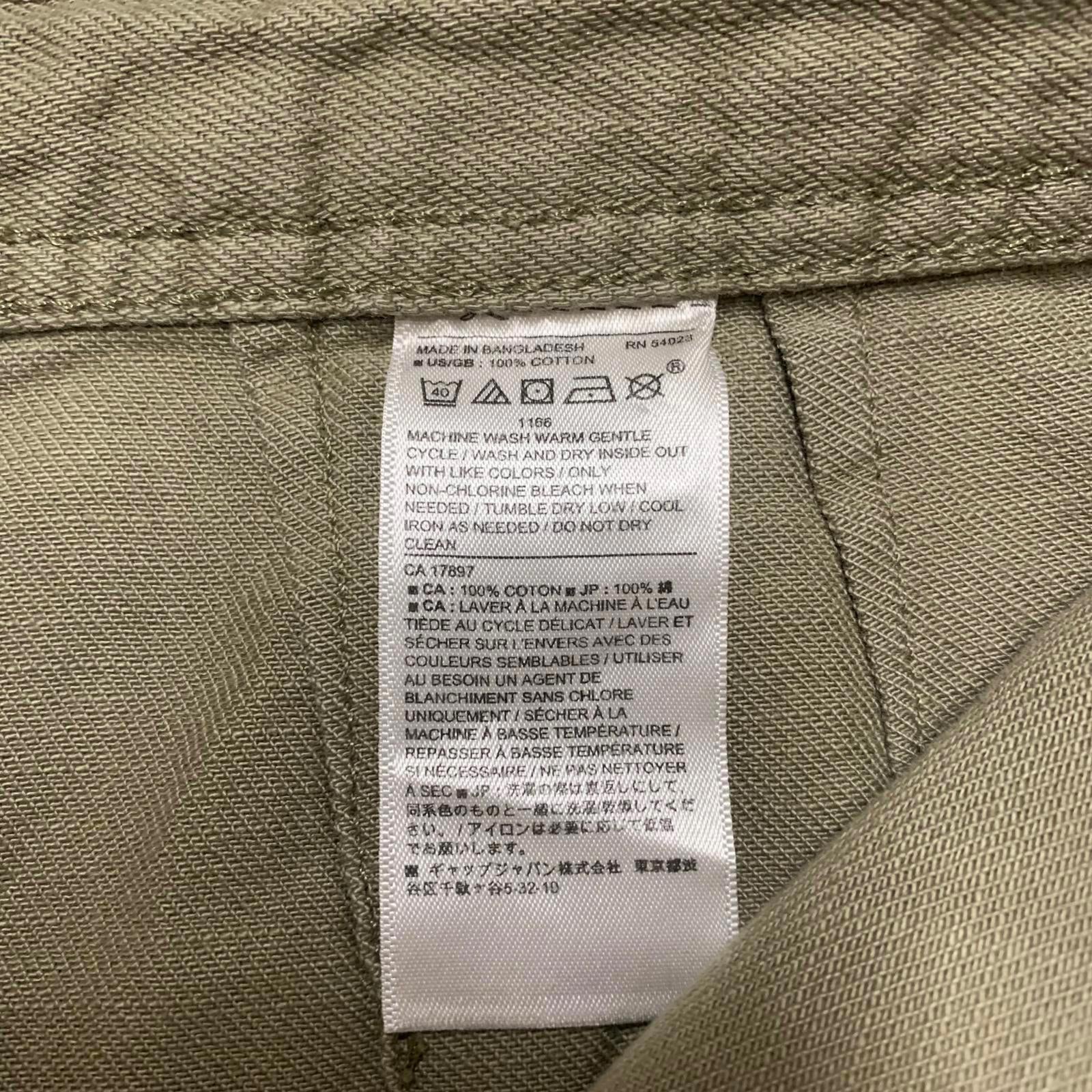 Banana Republic Women's Cargo Pants Size 10 Olive Green 33.5x 25L