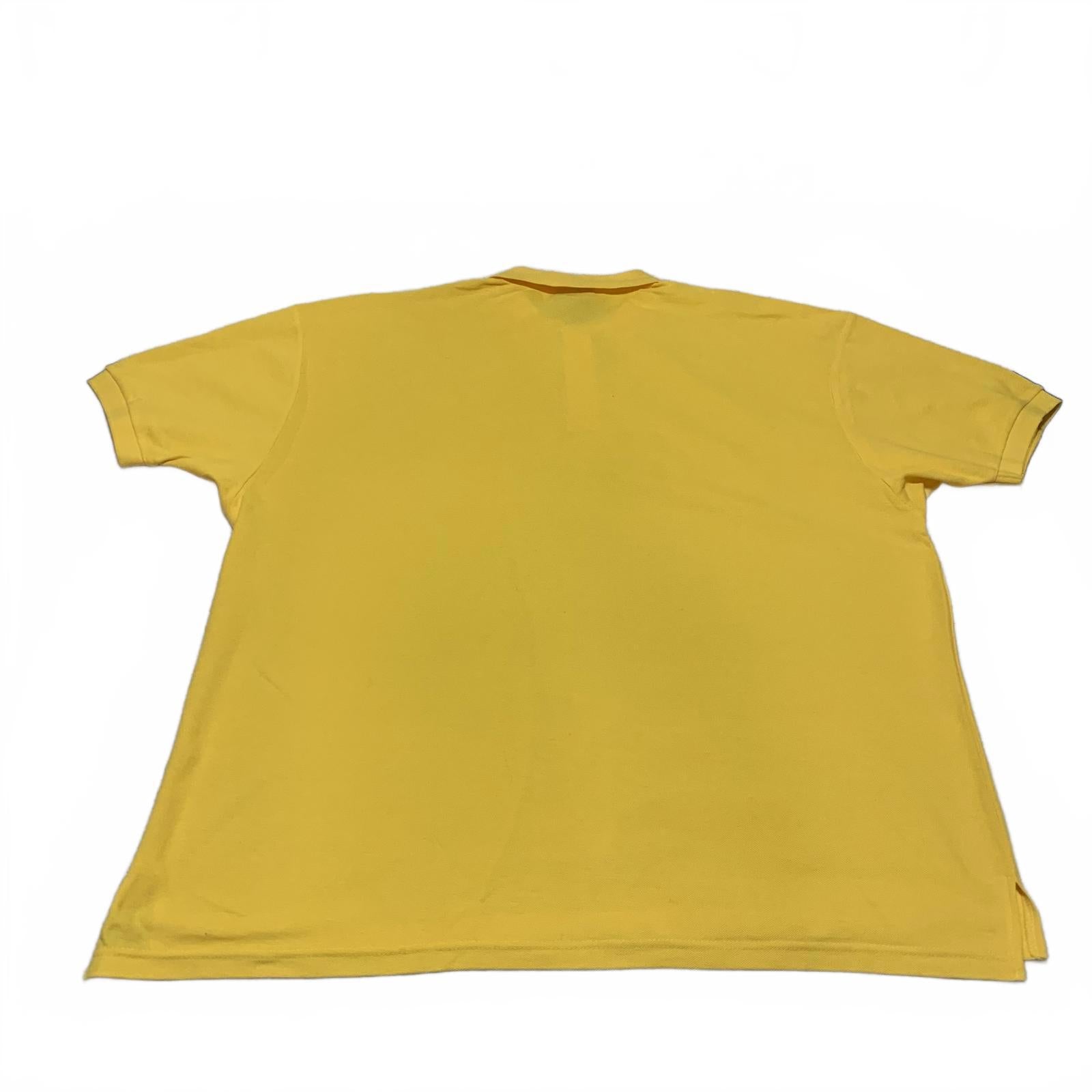 Access Men’s 6XL Yellow Polo Shirt NWT Short Sleeve Big & Tall Casual Uniform