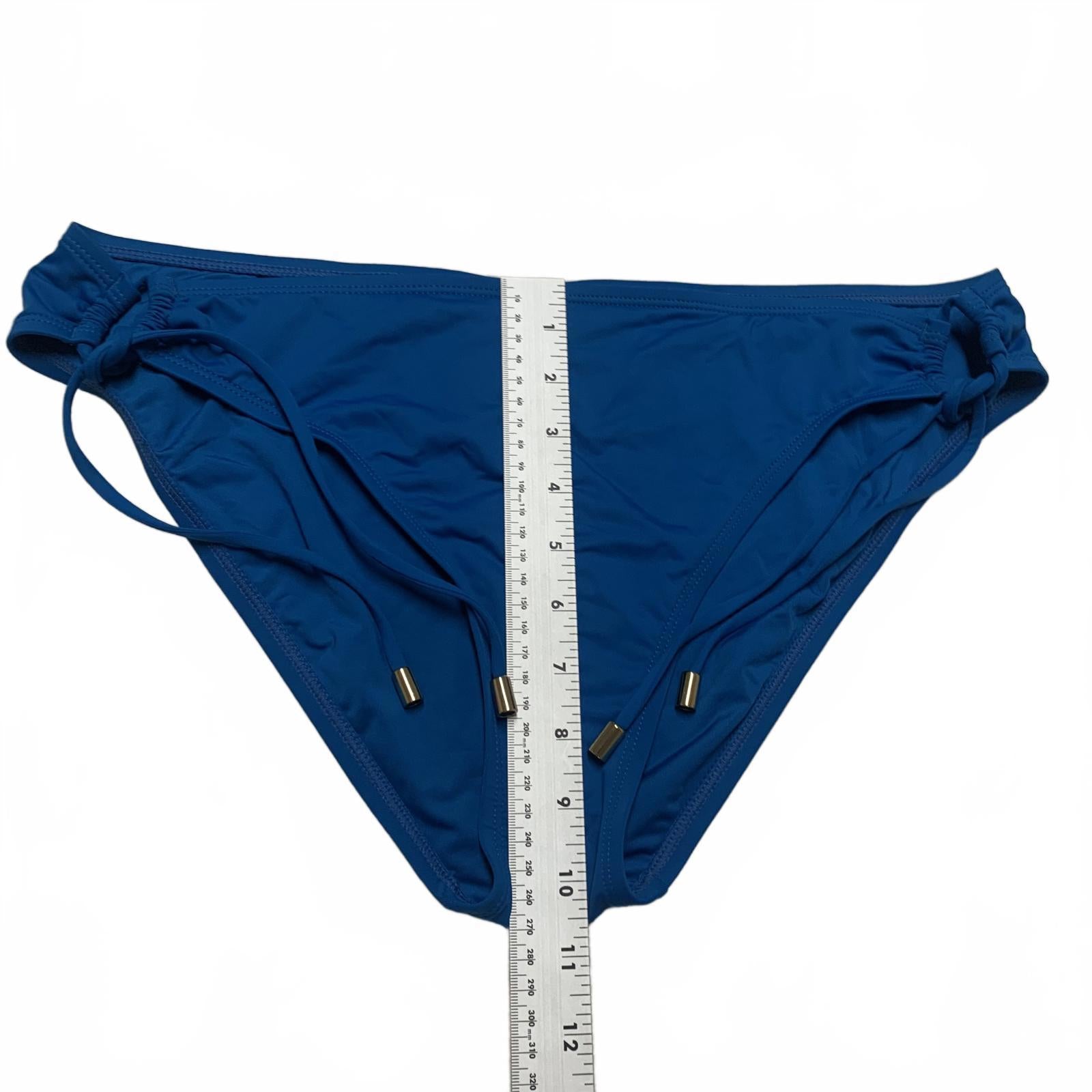 La Blanca Women's Sz 14 UPF 50+ Adjustable Swim Bottom Turquoise  Blue