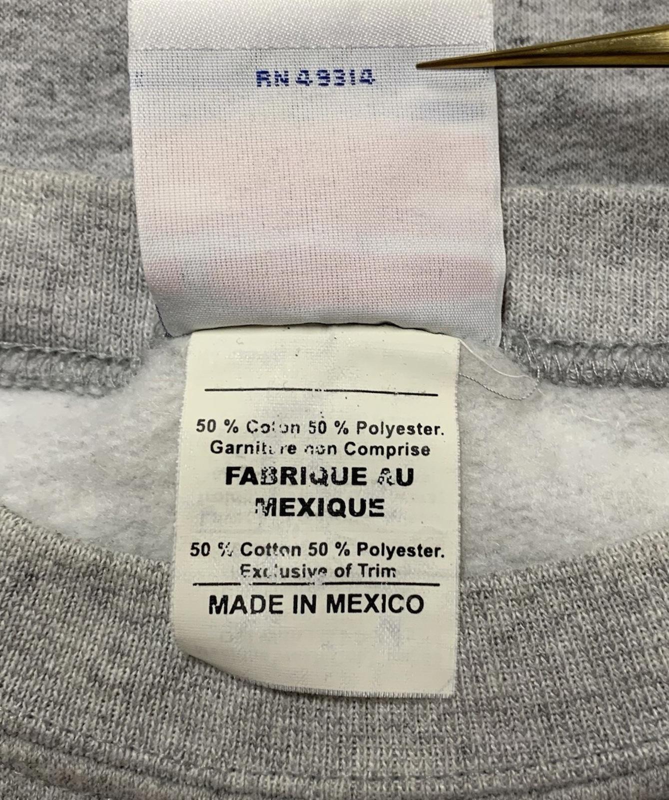 Champion Authentic Unisex Sweatshirt XL Gray Seton Hall University Crewneck