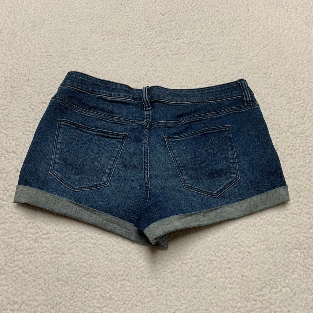 Universal Thread Women's Size 10 Blue Mid Rise Denim Shorts