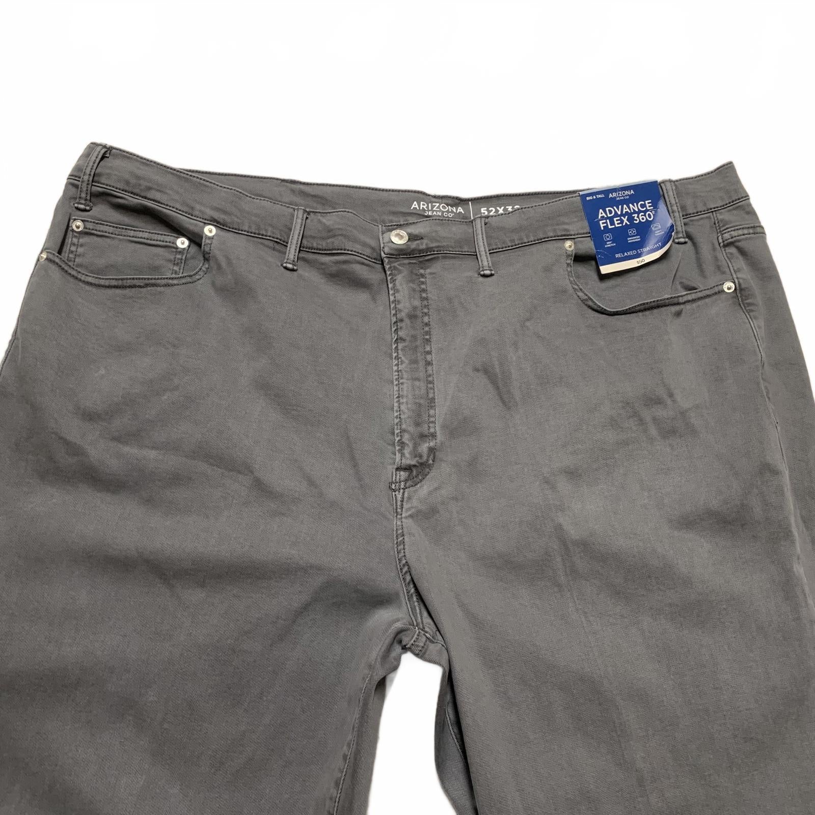 Arizona Jeans Co. Men's Size 52x32  Advance Flex 360 Relaxed Straight Pants
