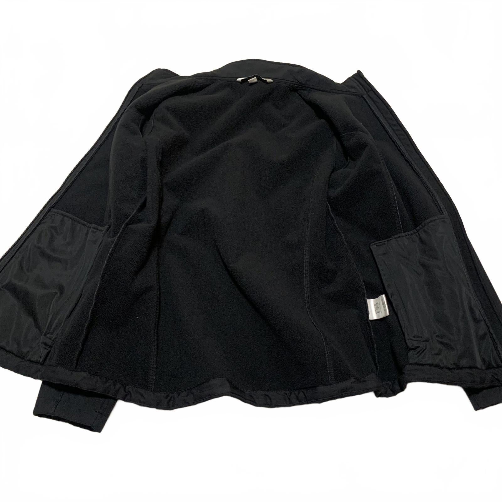 Port Authority Women's L Black Softshell Fleece Jacket  ACME Zip Up Outerwear