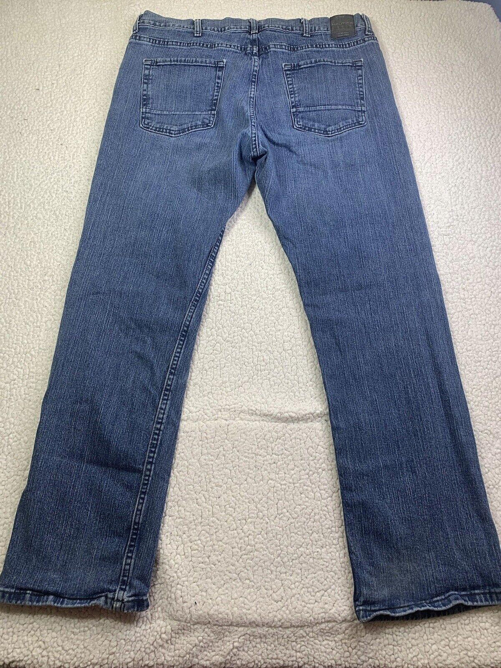 Nautica Jeans Men’s Size W38 32L Relaxed Fit Blue Stretch