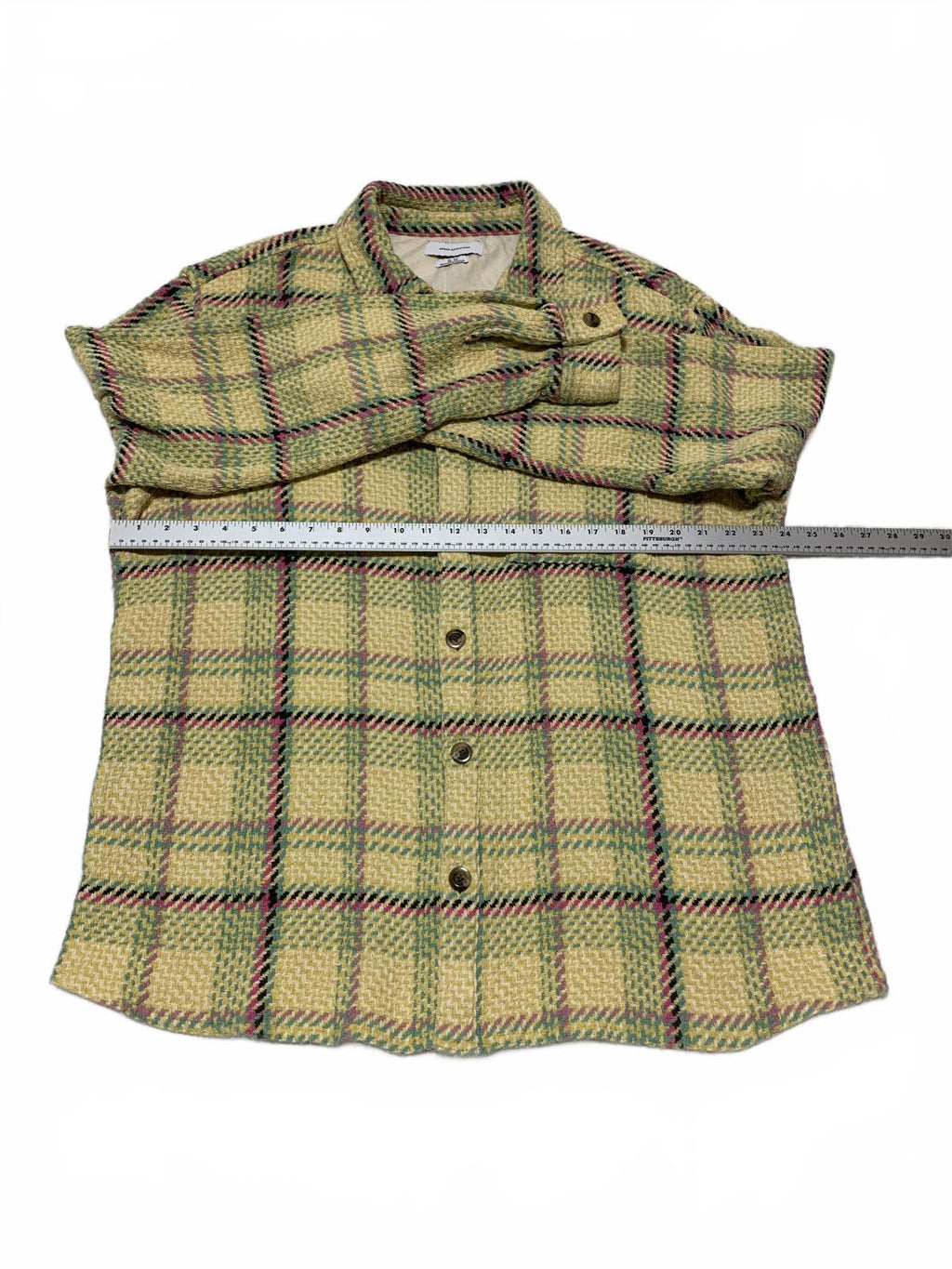 Urban Outfitters Women's XL Woven Plaid Button Up Jacket boho-chic India