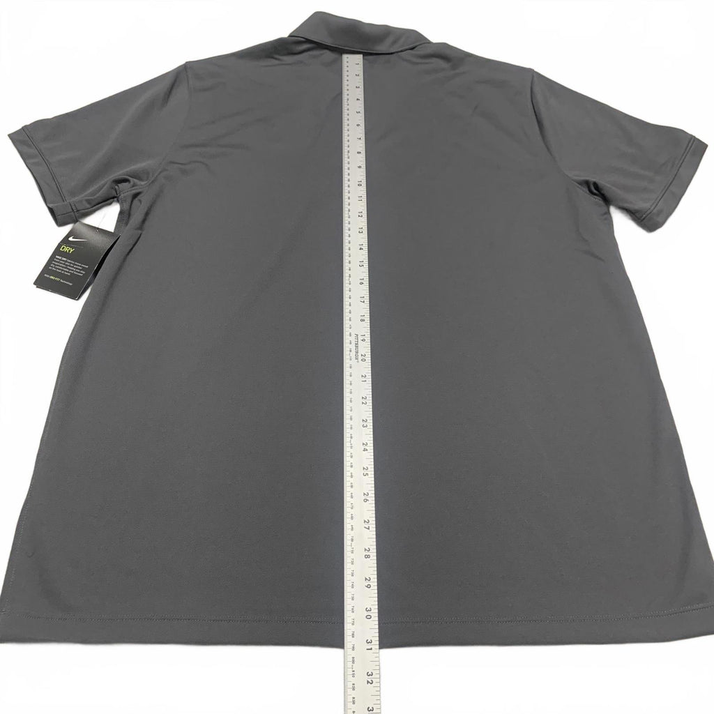 Nike Dri-FIT Gray Polo Shirt with MK Illumination Logo