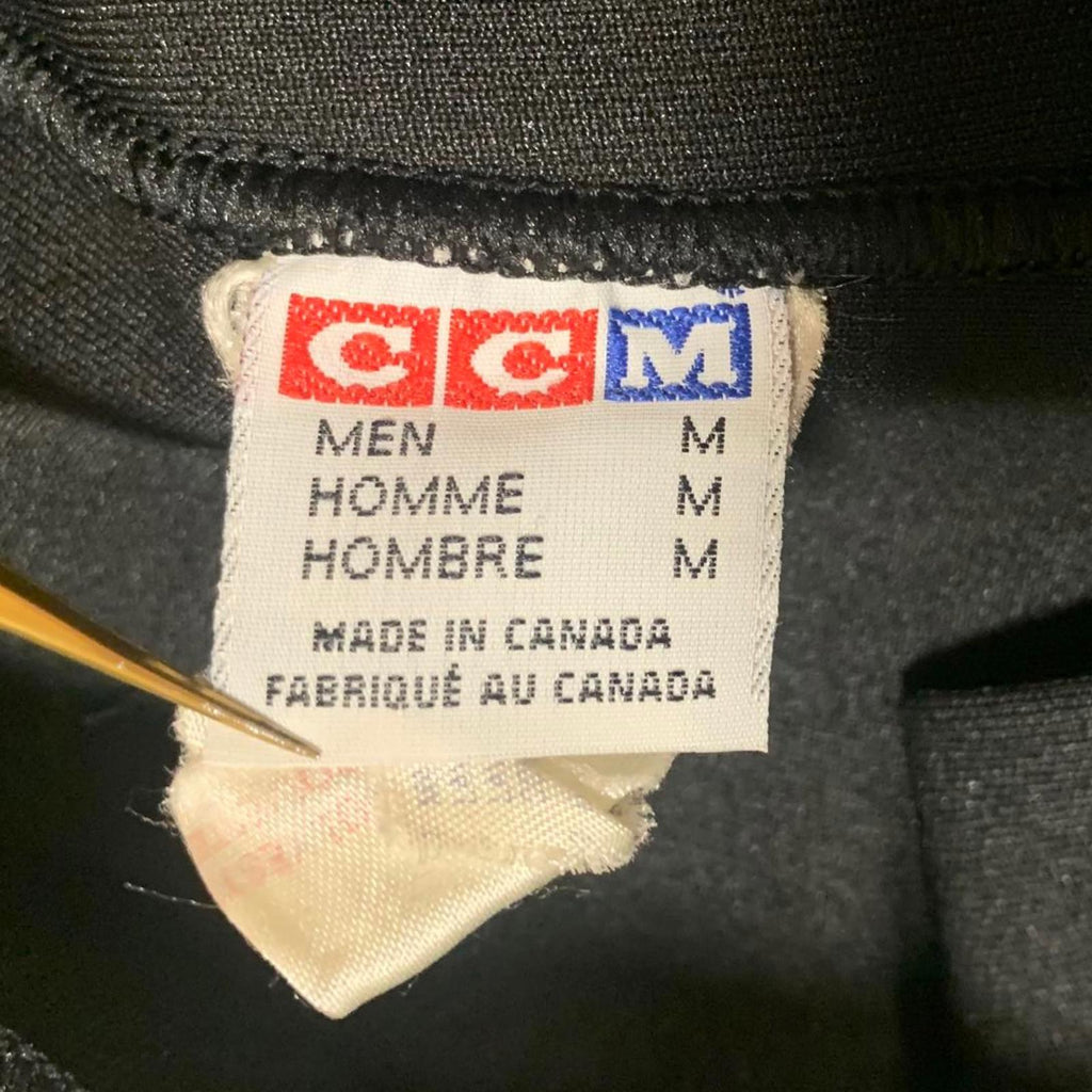 Vintage CCM Hockey Referee Pants Size M Black Canada