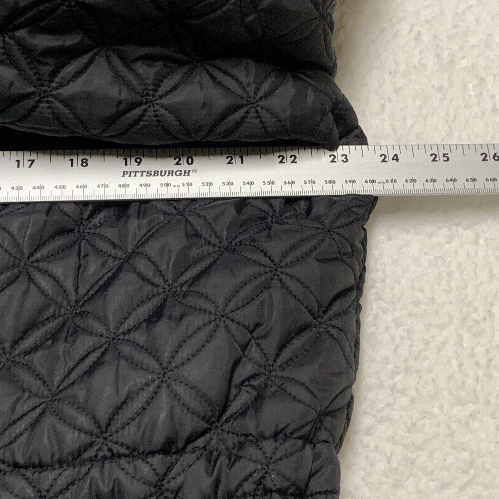 MARC New York Andrew Marc Women’s  XL Faux Fur  Black Quilted Winter Coat Puffer