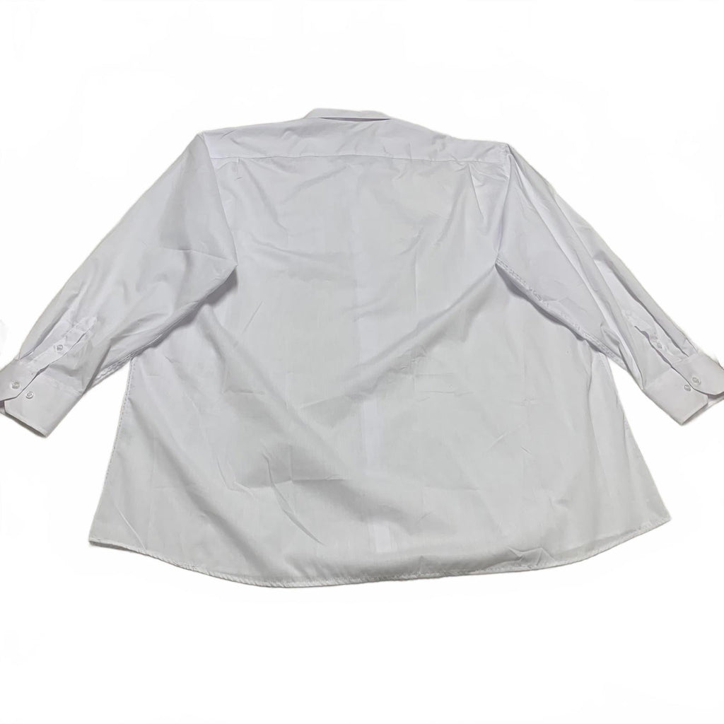 Boltini Men's 4XL White Classic Fit Button Dress Shirt 20-20.5