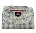Quiksilver Men's Size Small Off-White Short Sleeve Shirt Casual Short