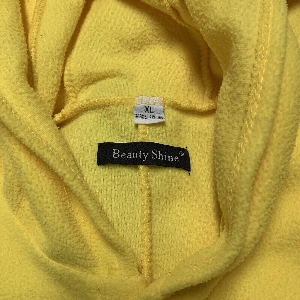Beauty Shine Pikachu Pajamas Sleeping Wear Adult Cosplay Body Suit One Piece XL