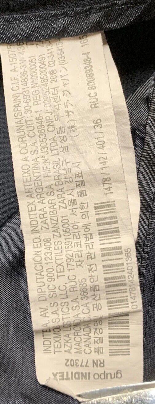 Zara Dress Pants Women’s Size 4 Dark Navy Blue Straight Leg
