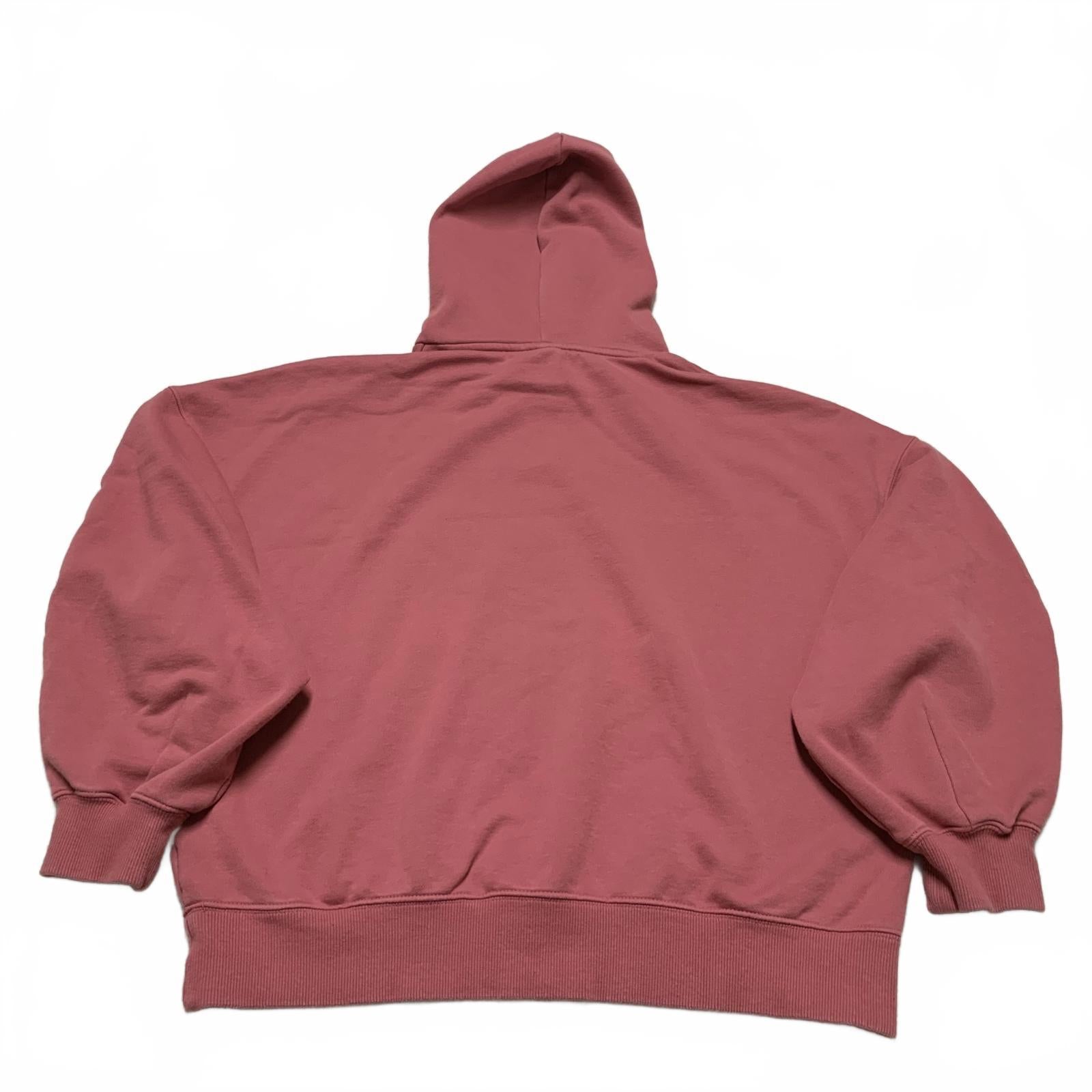 Puma Women's Size Medium Dusty Rose Oversized Hoodie Sweatshirt