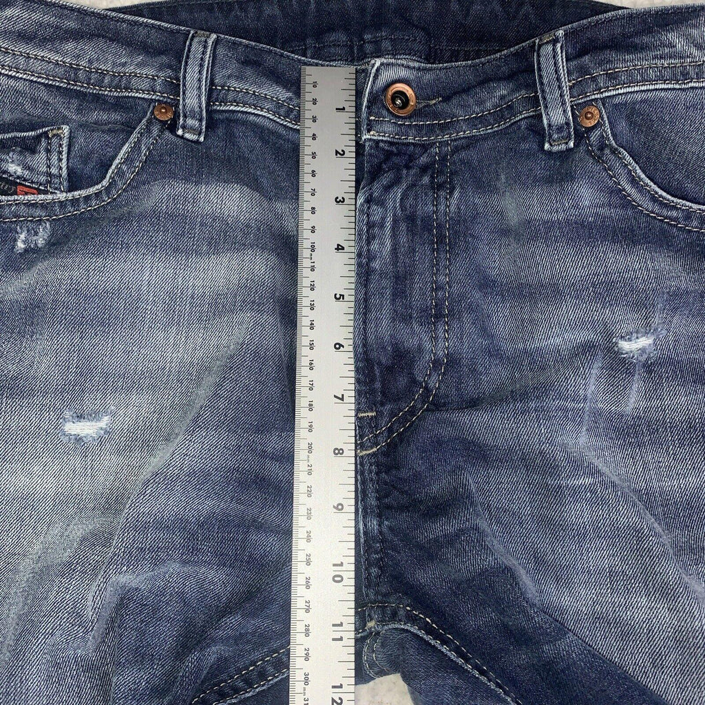 Men Diesel Thommer Jeans Size 38x32 Blue  Skinny 084DD