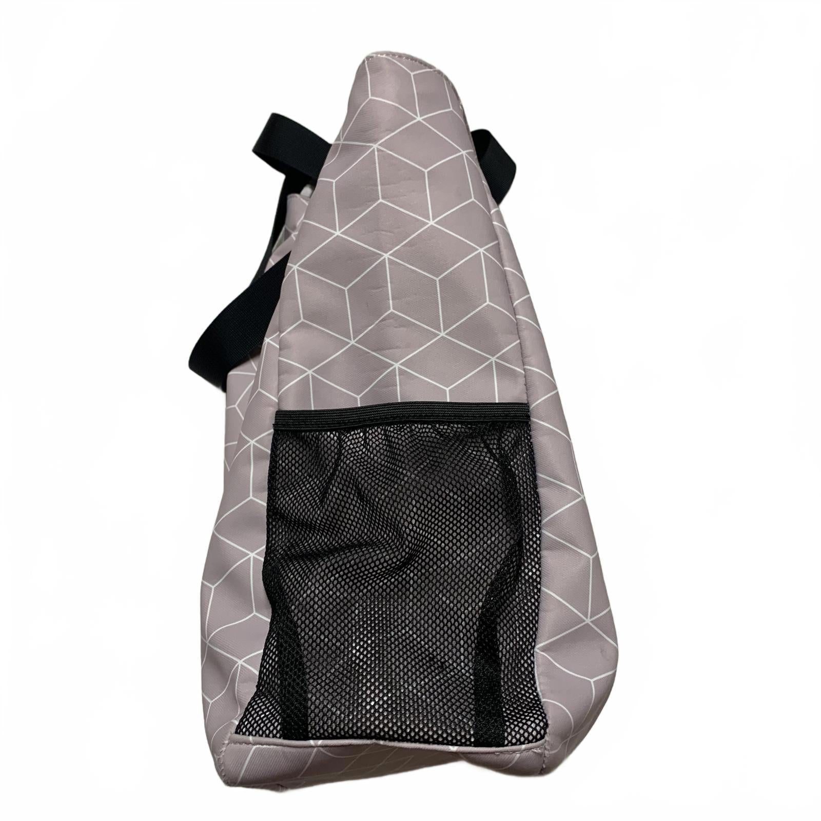 Esván Women's Utility Tote Shoulder Bag Floral Lilac
