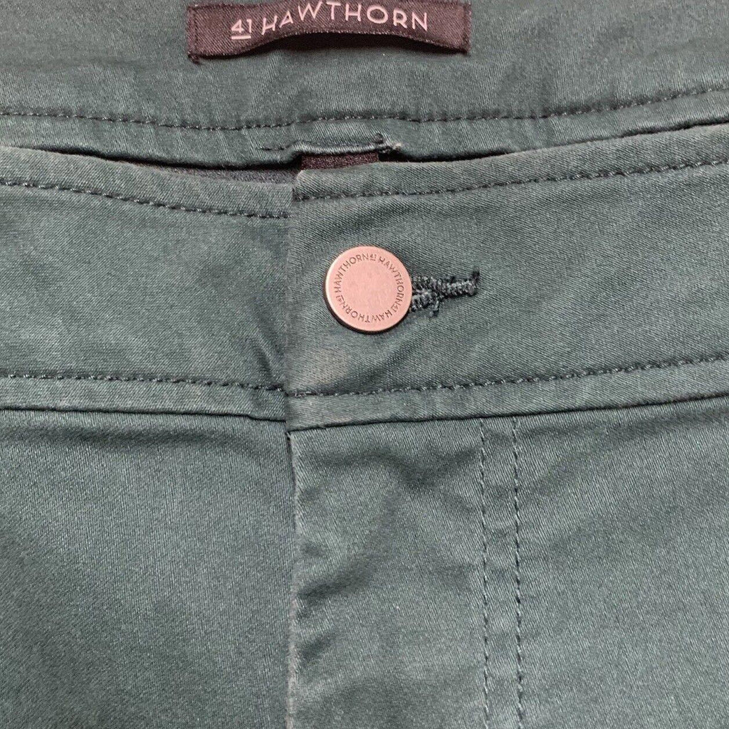 41 Hawthorn Jeans  Women's Size 22W Green  Slant Side