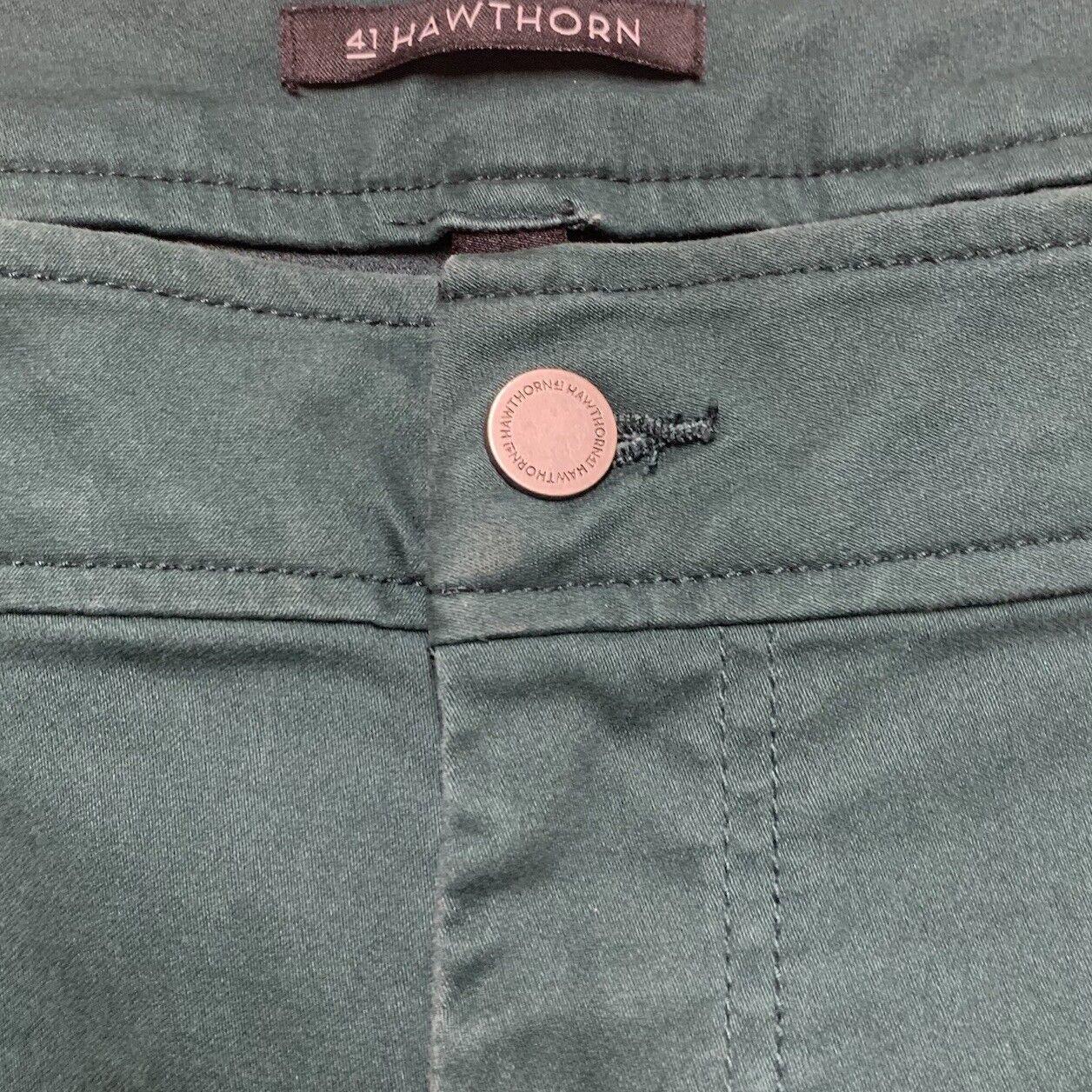 41 Hawthorn Jeans  Women's Size 22W Green  Slant Side