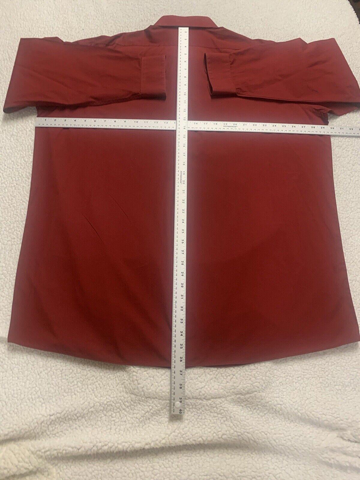 Alexander Julian Men's 3XLT Shirt Long Sleeve Red Wine