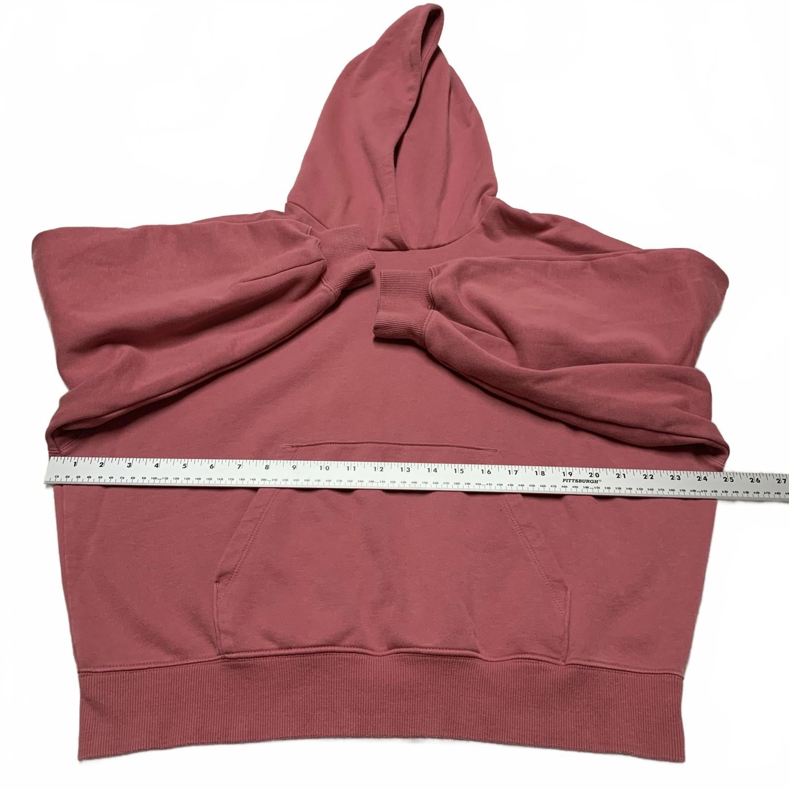 Puma Women's Size Medium Dusty Rose Oversized Hoodie Sweatshirt
