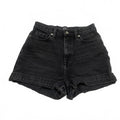 BDG Womens Size 25 Black Mom High-Rise Denim Shorts