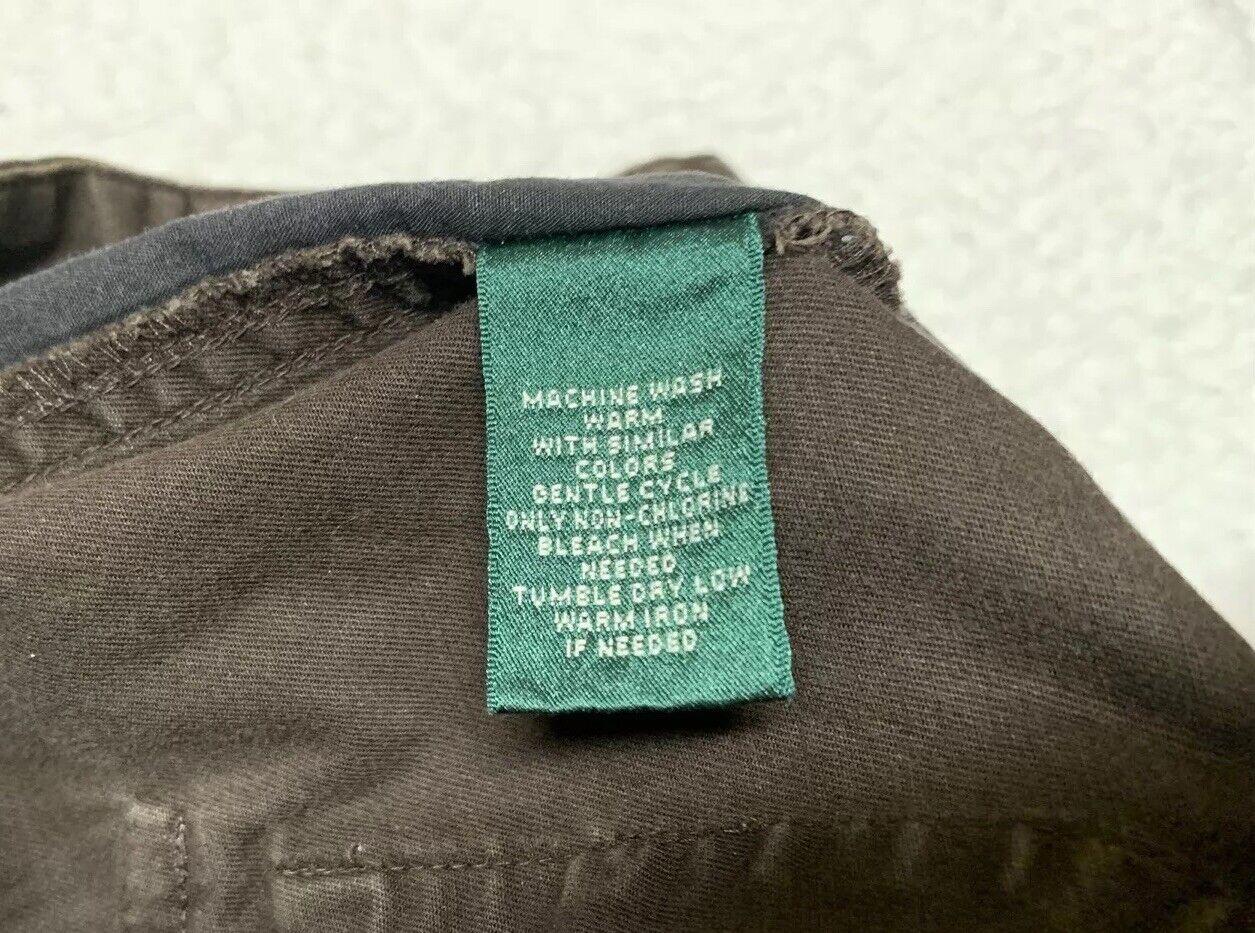 RLR Ralph Lauren Active Women’s Sz 4 Brown Casual Hiking Camping Chino Pants