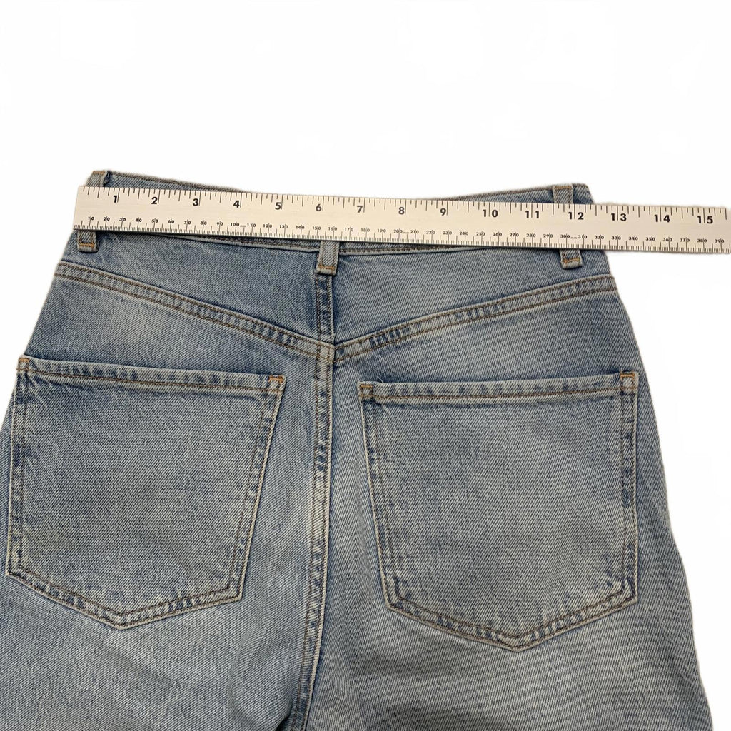 ASOS DESIGN Women's Jeans Size 25/36 Blue  Denim High-Waisted 25 x 30.5 Actual